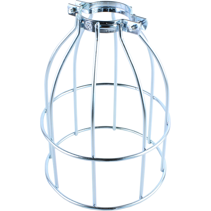 Molex-367 Lighting Accessories Construction Guard 1-1/2 Neck Zinc Plated