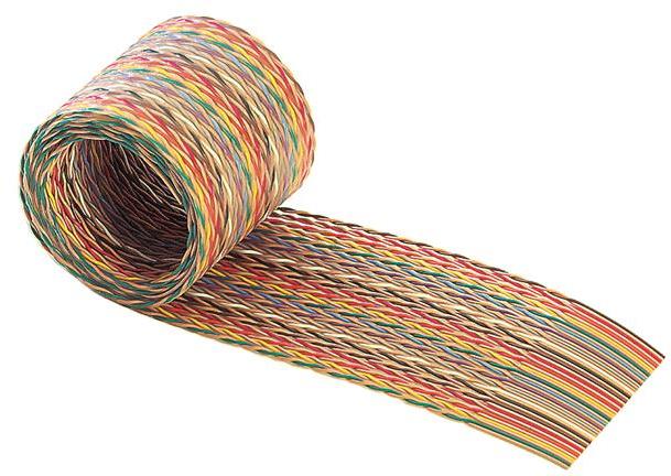 HARTING-09180647006 Kabel, Flach Twisted Pair Flat Cable 64Conductors 28AWG 300VAC 30.48m Reel