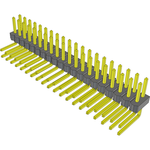 Conn Unshrouded Header HDR 40 POS 2.54mm Solder RA Side Entry Thru-Hole Bulk