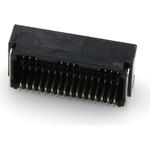 Conn Shrouded Header (4 Sides) HDR 32 POS 1.25mm Solder RA Side Entry SMD Micro-Lock Plus T/R