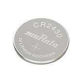 Murata Manufacturing-CR2430 电池 Lithium Battery Coin 3V 300mAh Primary Carton