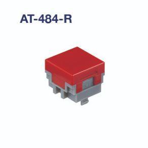 NKK Switches-AT-484-R Schalterzubehör Switch Access Square Nonilluminated Cap Push Button Switch