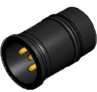 CONEC-43-01339 圆形连接器 Conn M12 Circular ST Cable Mount 4 Terminal 1 Port