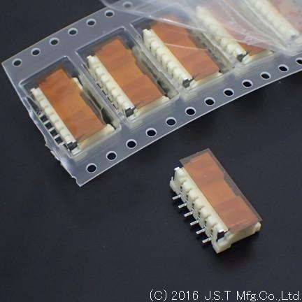 JST Manufacturing-SM06B-PASS-1-TBT(LF)(SN) Steckverbinderleisten und Leiterplattenbuchsen Conn Shrouded Header (4 Sides) HDR 6 POS 2mm Solder RA SMD T/R