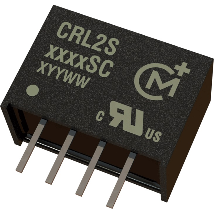 Murata Power Solutions-CRL2S1205SC DC/DC-Wandler und Spannungsreglermodul Module DC-DC 12VIN 1-OUT 5V 0.4A 2W 4-Pin SIP Module Tube