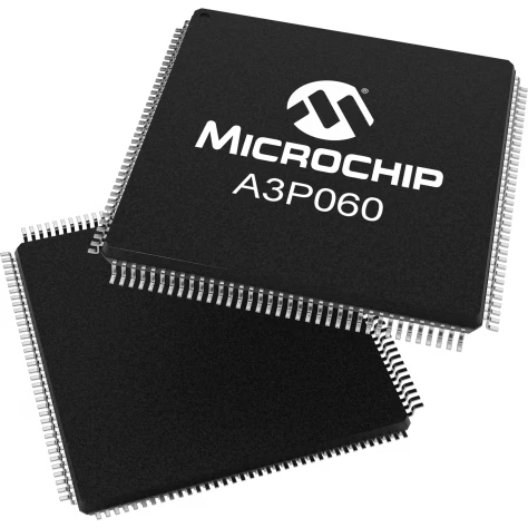 Microchip Technology-A3P060-1TQG144I FPGA FPGA ProASIC®3Family 60KGates 272MHz 1.5V 144-Pin TQFP Tray
