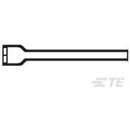 TE Connectivity-202F221-71-0 Wärmeschrumpfende Produkte Heat Shrink Molded Boot ST Semi-Rigid Modified Polyolefin Black