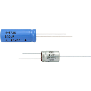 Vishay-672D476H040CD5C Capacitor Aluminum Electrolytic Cap Aluminum Lytic 47uF 40V -10% to 100% (10 X 16mm) Radial 5mm 105°C Bulk