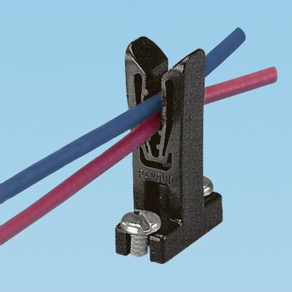 Panduit-WEH-E8-C Accesorios del cable Cable Accessories Wire End Holder Nylon Black