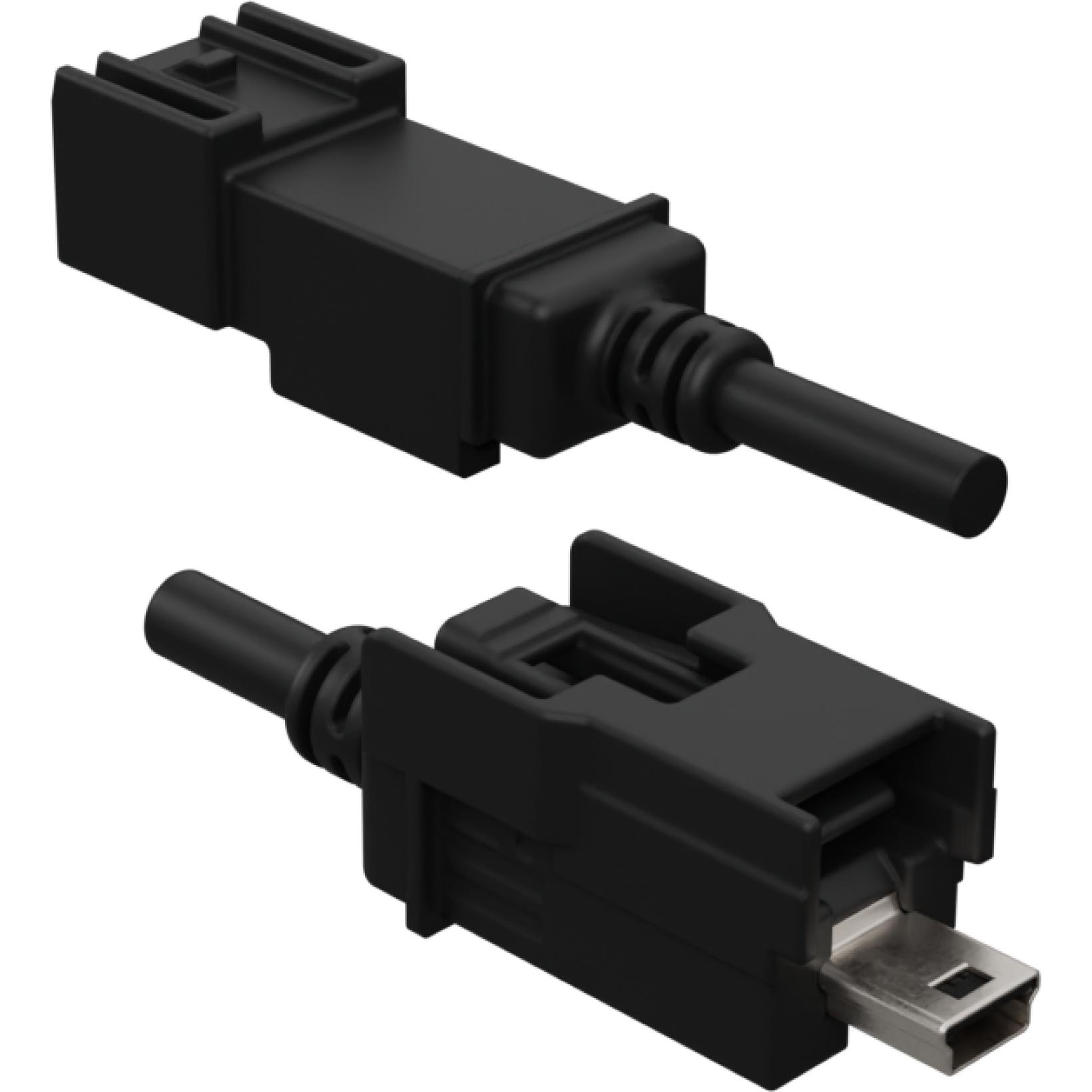 Molex-1110192010 Cable Assembly USB Cable Assembly Round 0.5m LVDS Mini-B to Mini-B M-F