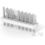TE Connectivity-644740-1 Connector Headers and PCB Receptacles Conn Wire to Board HDR 8Signal/1Cavity POS 3.96mm Solder ST Thru-Hole Package