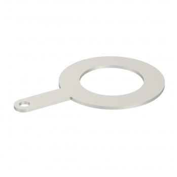 Radiall-R280490020 Steckverbinderzubehör Connector Accessories Solder Tag Straight Brass Nickel