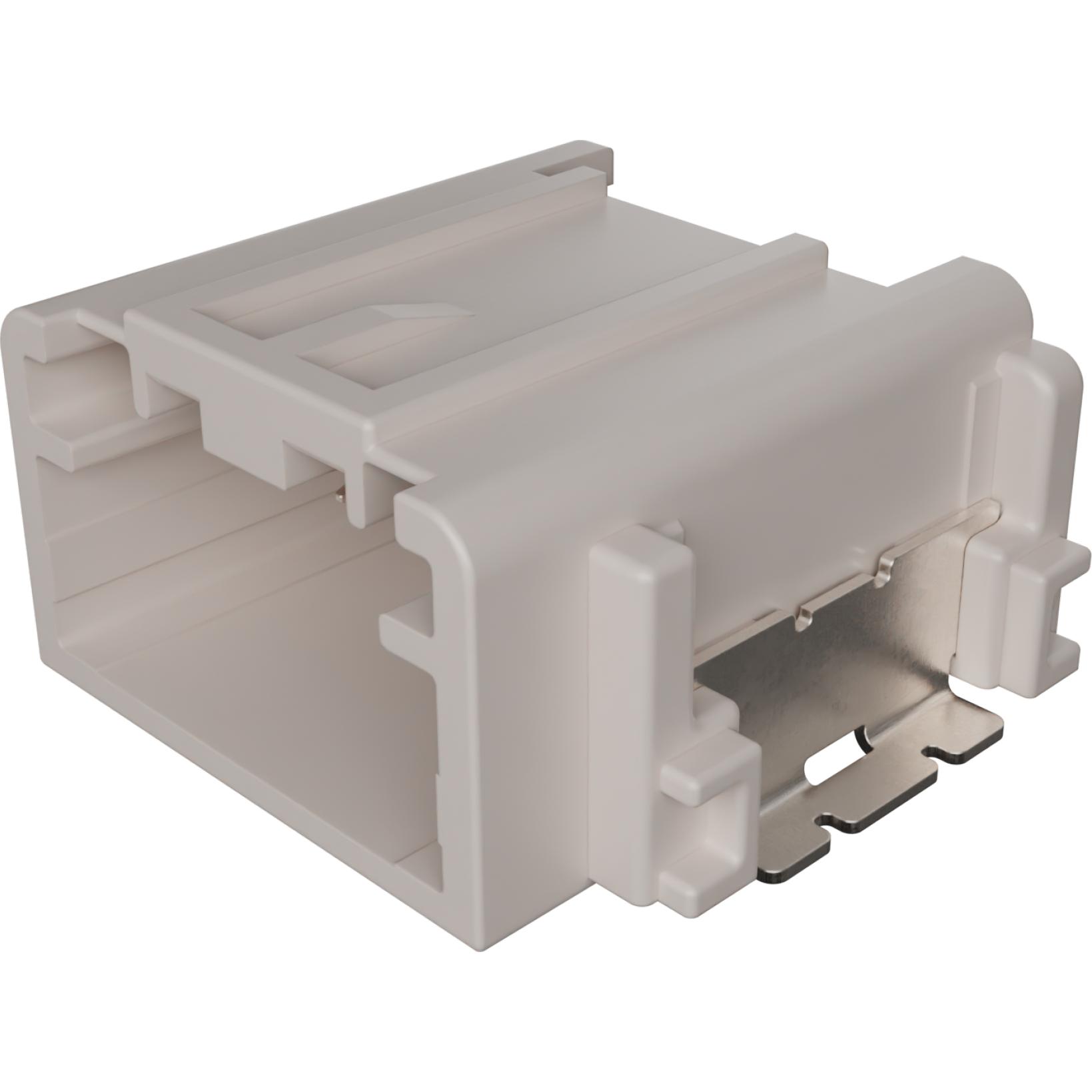Molex-0349128041 Embases de raccordement et réceptacles PCB Conn Shrouded Header (4 Sides) HDR 4 POS 2mm Solder RA Side Entry SMD Mini 50 T/R