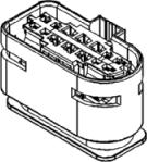 Delphi-13687177 Einzeladersteckverbinder, Gehäuse Conn Housing F 14 POS Crimp ST Cable Mount