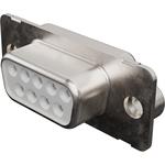 Conn D-Sub F 9 POS 2.84mm Solder Cup ST Cable Mount 9 Terminal 1 Port Carton