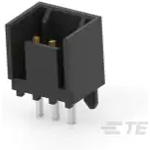 Conn Shrouded Header HDR 3 POS 2.54mm Solder ST Thru-Hole Loose