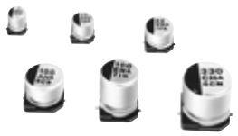 Panasonic-EEE-HA0J471UP Condensateurs en aluminium Cap Aluminum Lytic 470uF 6.3V 20% (8 X 10.2mm) SMD 0.3A 1000h 105°C Automotive T/R