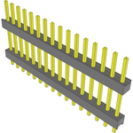 Samtec-DW-16-10-S-S-500 Steckverbinderleisten und Leiterplattenbuchsen Conn Board Stacker HDR 16 POS 2.54mm Solder ST Top Entry Thru-Hole Bulk