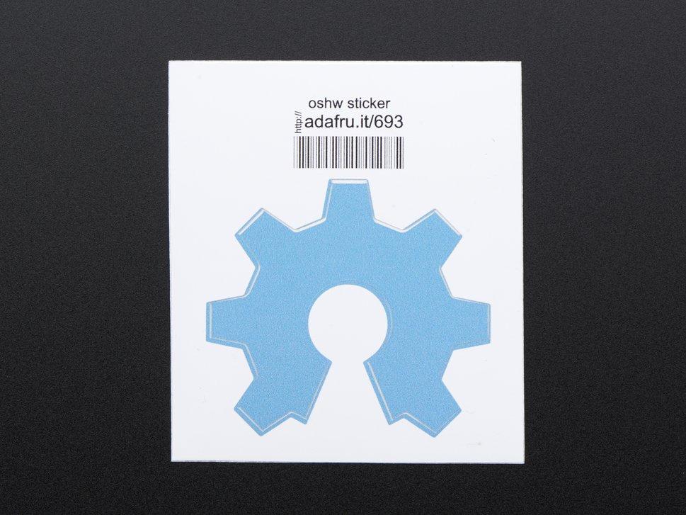 Adafruit Industries-693 Beschriftungen Labels Sticker Vinyl Gloss 50x50mm