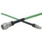 Radiall-R288931003 Kabelbaugruppen Koaxial Cable Assembly Coaxial 1m Type N to SMA M-M