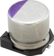 Panasonic-16SVPG100M Condensateur en polymère d'aluminium Cap Aluminum Polymer 100uF 16VDC 20%( 5 X 5.9mm) SMD 0.015 Ohm 4A 5000h 105°C T/R