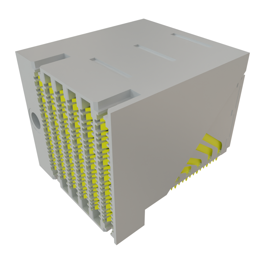 Samtec-EBTF-6-12-2.0-S-RA-1-L Connector Backplane Conn Backplane RCP 144 POS 2mm Press Fit RA Thru-Hole Tray