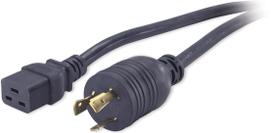 American Power Conversion-AP9871 Cable Assembly AC Power Cable Assembly 3.7m IEC C19 to NEMA L6-20P 3 to 3 POS F-M