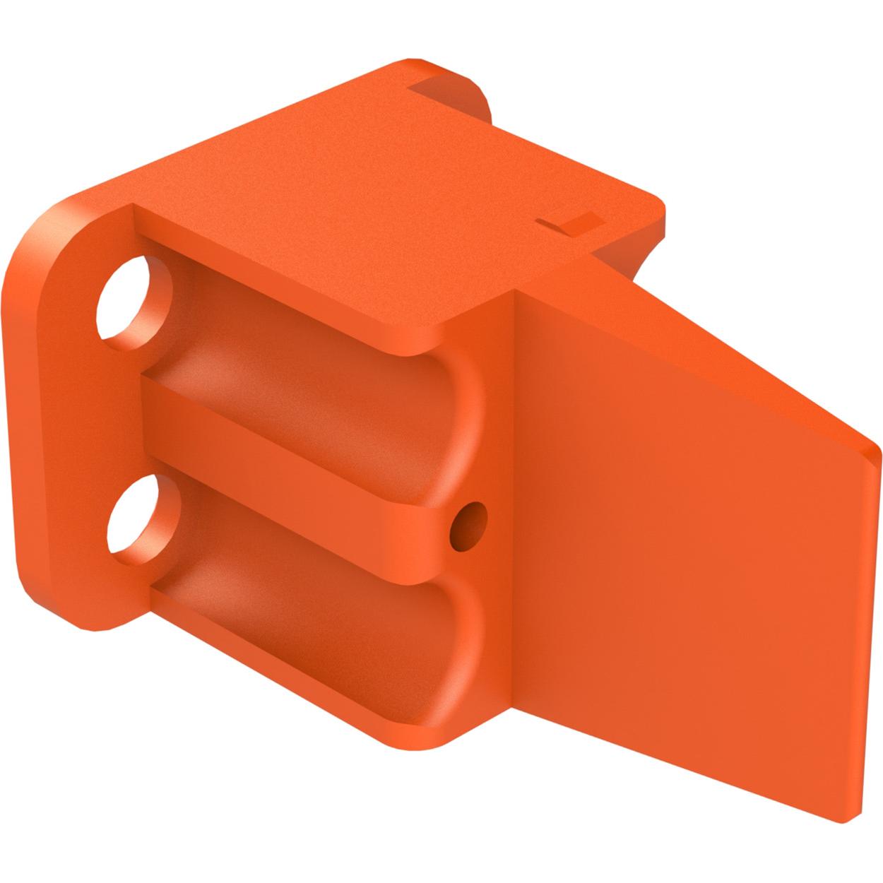 Amphenol-AWP-4S Accesorios del conector Connector Accessories Wedge Lock Straight Thermoplastic Orange