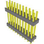 Conn Board Stacker HDR 20 POS 2.54mm Solder ST Top Entry Thru-Hole Bulk