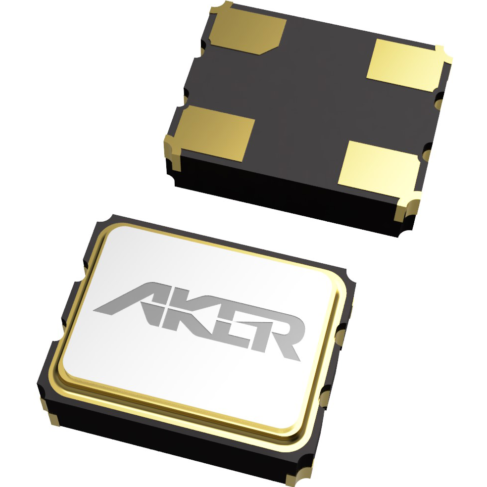 Aker Technology-TX32-33015S-32.000-X-M Gesteuerter Oszillator Oscillator TCXO 32MHz ±2ppm (Tol) ±1.5ppm (Stability) 10pF Clipped Sinewave 3.3V 4-Pin SMD T/R