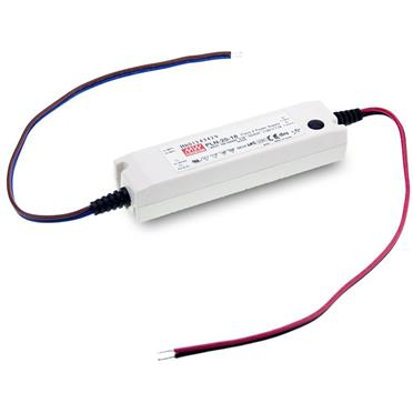 MEAN WELL-PLN-20-18 LED Power Supplies AC/DC LED Power Supply 19.8W Single 4-Pin