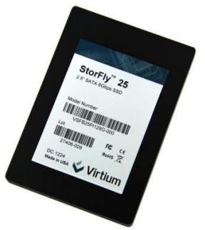 Virtium LLC-VSFB25PI032G-100 Unidades de estado sólido Solid State Drive 2.5in SATA 32Gbyte 1.5Gbps/3Gbps/6Gbps 2960Mbps Read 2240Mbps Write 2000000h