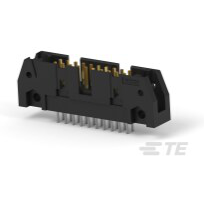 TE Connectivity-5102156-4 Steckverbinderleisten und Leiterplattenbuchsen Conn Ejector Header HDR 20 POS 2.54mm Solder ST Thru-Hole Tray
