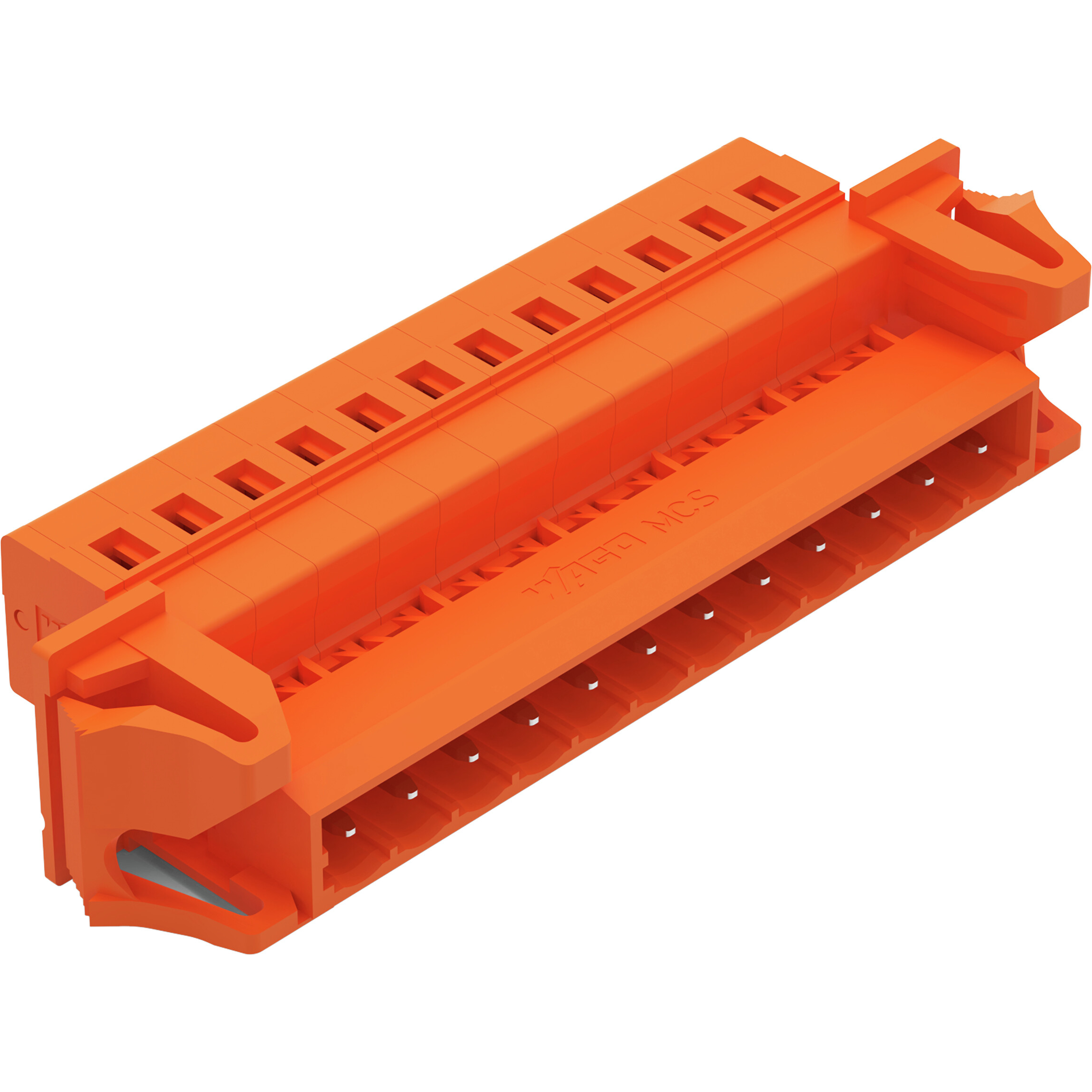 WAGO-231-642/114-000 Blocchi terminali connettore Conn PC Terminal Block M 12 POS 5.08mm Spring Clamp ST Panel Mount 15A Box