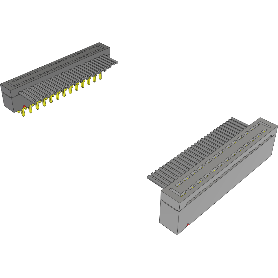 Samtec-HCMD-13-T-05.00-01-G Flachband Kabelbaugruppen IDC Socket and Terminal Cable
