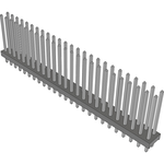 Conn Unshrouded Header HDR 50 POS 2mm Solder ST Top Entry Thru-Hole Bulk