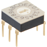 NKK Switches-FD01FR16P-S DIP-Schalter Switch DIP N.O./N.C. SP16T 16 Flush Screwdriver 20VAC 20VDC 0.4VA PC Pins 10000Cycles 2.54mm Thru-Hole