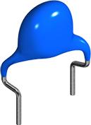 TDK-CC45SL3JD270JYVNA Kondensator, keramisch, einlagig Cap Ceramic Single 27pF 6000V SL 5% (7.5 X 6mm) Radial Disc 7.5mm 125°C Ammo