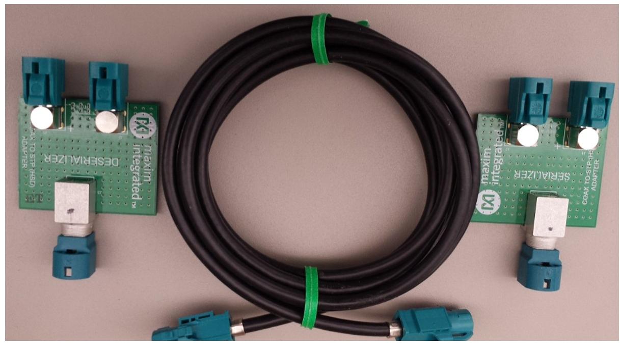 Analog Devices-MAXCOAX2STP-HSD# Entwicklungssätze und Werkzeuge LVDS Adapter Kit