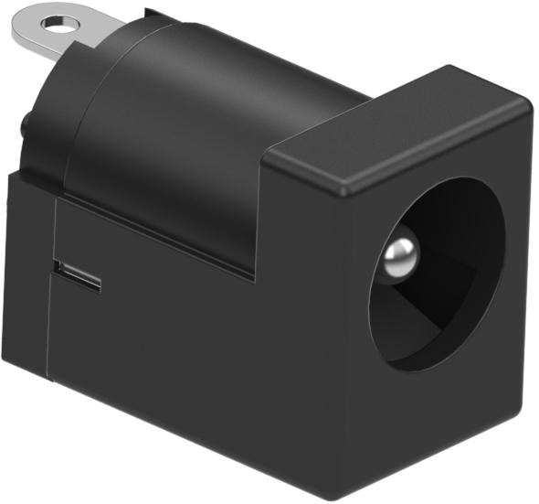 Tensility International-54-00149 Raccordement d'alimentation Conn DC Power RCP 2 POS Solder ST Thru-Hole 3 Terminal 1 Port