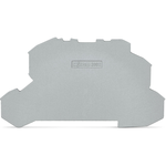 WAGO Kontakttechnik GmbH-2002-2691 Steckverbinderzubehör Top Job end-intermediate plate, for 2002-26xx series Terminal Blocks, 0.8 mm wide, gray