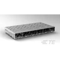 TE Connectivity-2198235-1 Steckverbinderzubehör Connector Accessories SFP+ Cage Right Angle Tray