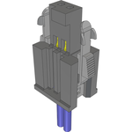 Cable Assembly Discrete Wire 0.457m 28AWG Socket Strip 2 POS SKT Crimp TIGER EYE™ Layer