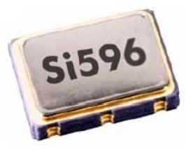 Skyworks Solutions-596JM000455DG Oscilador controlado Oscillator VCXO 148.3516MHz/ 148.5MHz ±50ppm (Stability) 15pF CMOS 55% 1.8V 6-Pin SMD Coil Tape