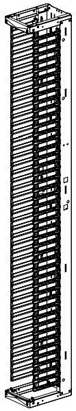 Panduit-PR2VF06 null PATCHRUNNER 2 VERTICAL MANAGER 6in WIDE, 7ft TALL, FRONT AND REAR