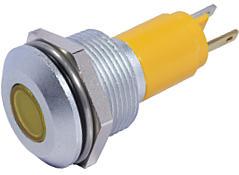 CML Innovative Technologies-19710350 Panel Mount Indicators LED Panel Mount Indicator Uni-Color Red 1500mcd 2-Pin