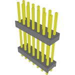 Conn Board Stacker HDR 14 POS 2.54mm Solder ST Top Entry Thru-Hole Bulk