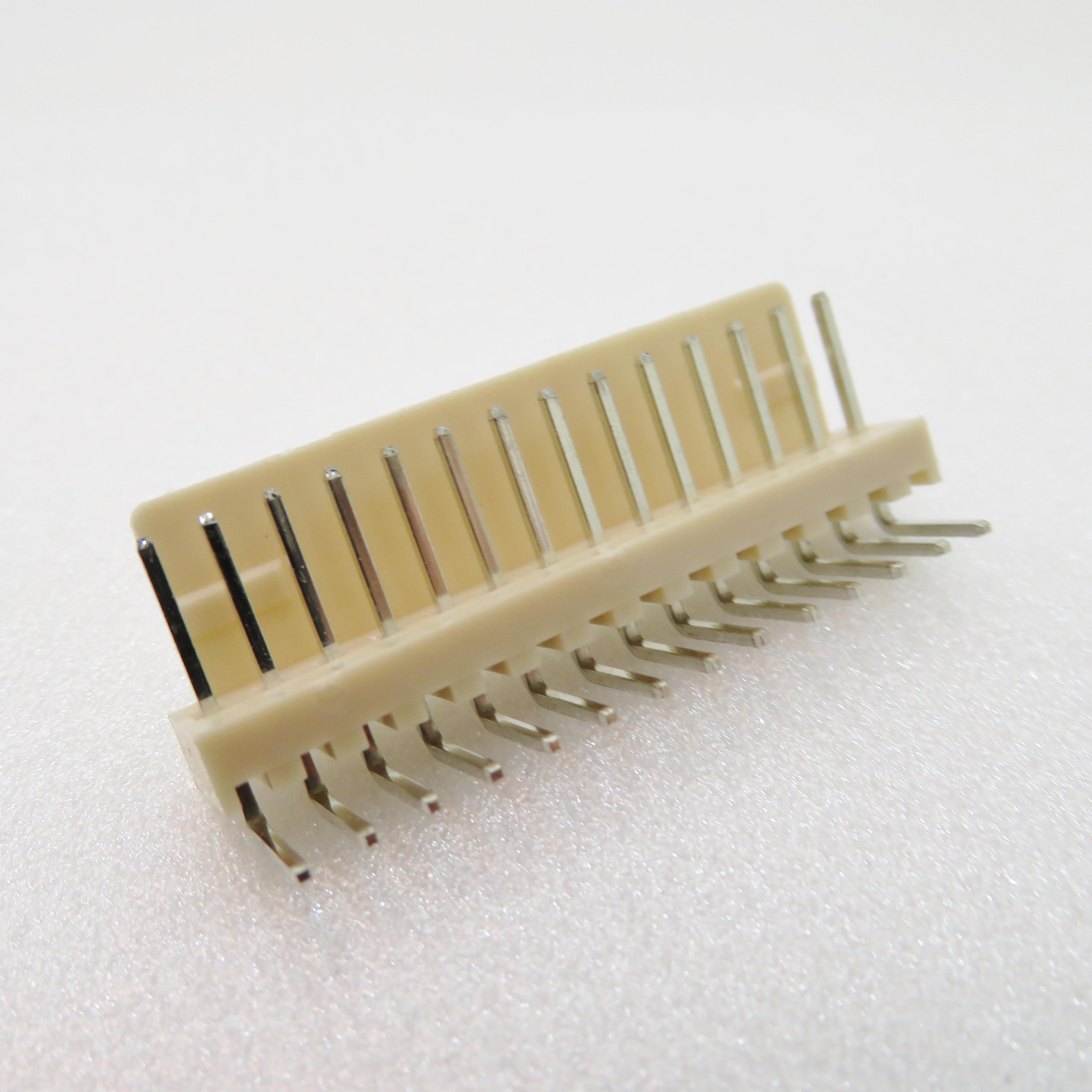 ADAM TECH-LHA-13-TRA Steckverbinderleisten und Leiterplattenbuchsen Conn Wire to Board HDR 13 POS 2.54mm Solder RA Thru-Hole