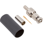 Conn HD-BNC 0Hz to 4GHz 75Ohm Crimp ST Cable Mount PL Gold Bag