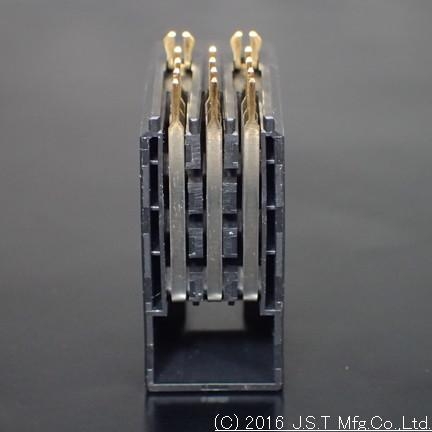 JST Manufacturing-SC12B-F34FK-GGR (LF)(AU) 连接器插头及 PCB 插座 Connector Header, Side Entry Type